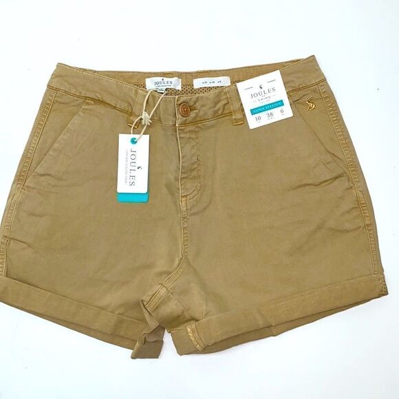 🔥JOULES CHINO COLLECTION SHORT SUPER STRECH SZ 6 New - Picture 1 of 9